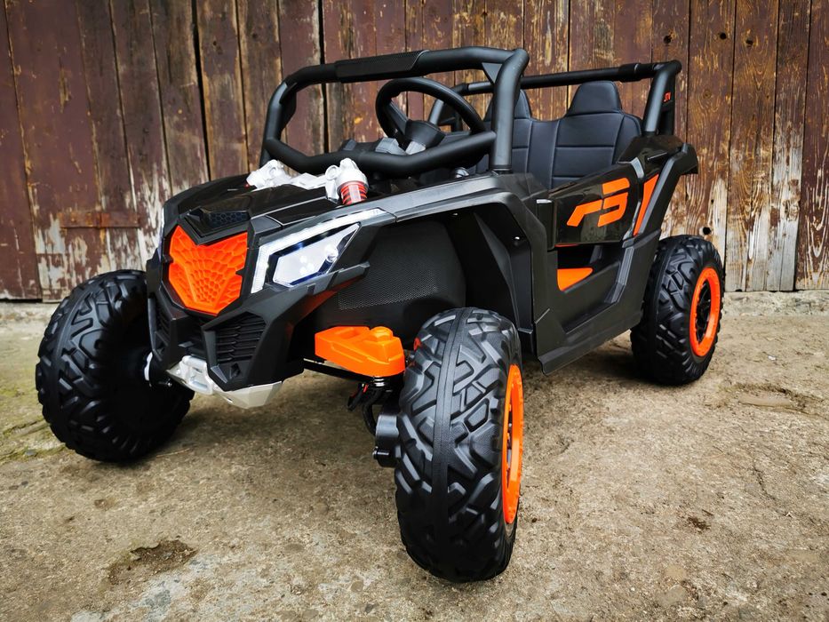 Buggy MAVERICK 4x4 Terenowy Motor Elektryczny Auto AKUMULATOR 2 DZIECI