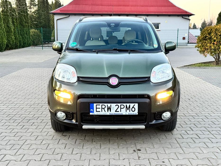 Panda 4x4 Półskóra Klimatronik Multifunkcja Tempomat Pdc Import Niemcy