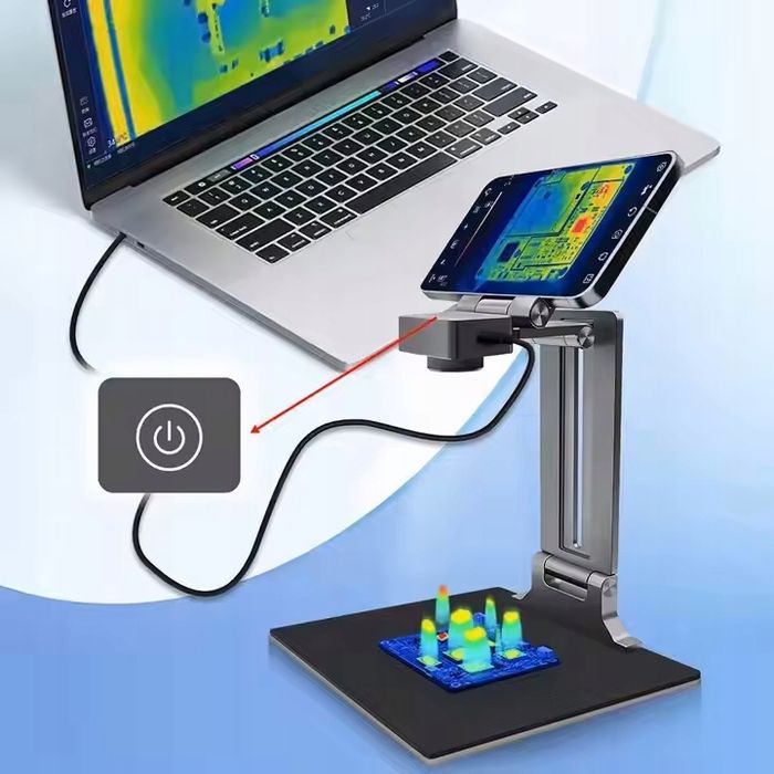 Kamera Termowizyjna PCBA Analiza Lutownicza Diagnostyka Elektroniki PC