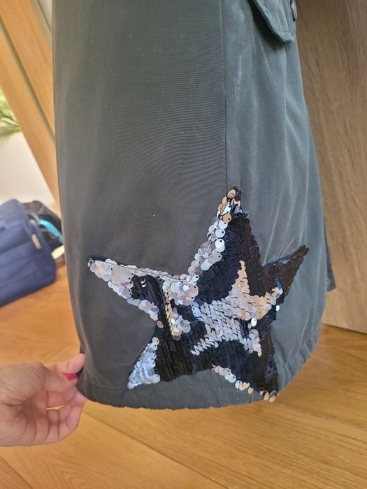 Płaszczyk parka kurtka r. Xs only