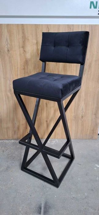 Барний стілець металевий. Лофт. Для кафе, барів, ресторанів