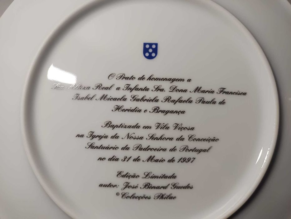 Prato Infanta D. Maria Francisca – Colecções Philae
