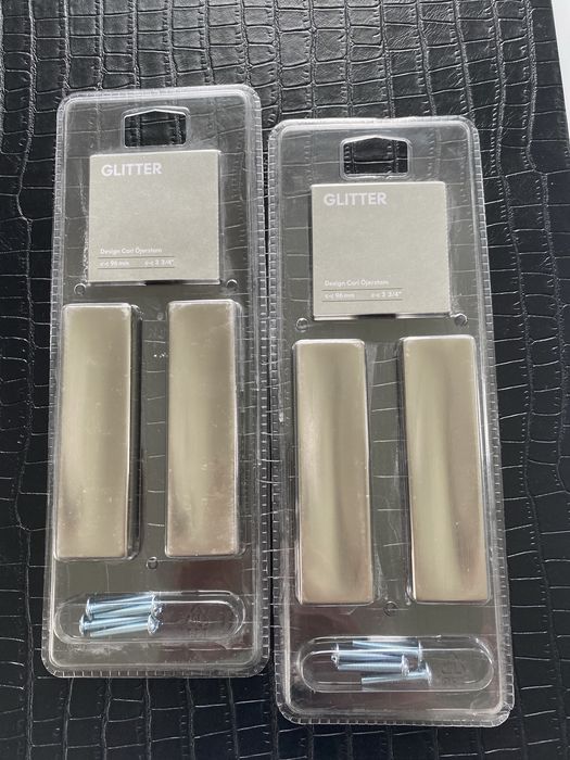 Uchwyty glitter ikea ,4 szt