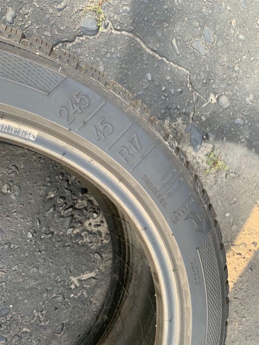 Шини 245/45 R17 Kleber зима 2021 рік,6 мм