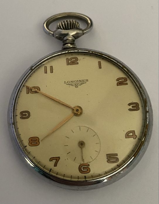 Relógio de bolso Longines.