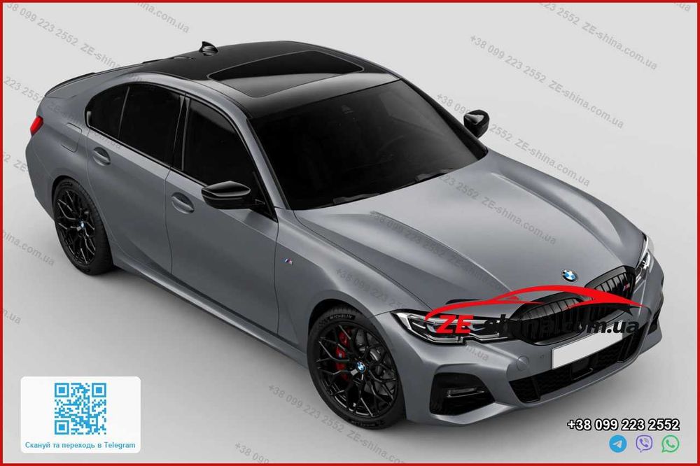 Диски Vossen R18 5x112 ET42 8.0J Gloss Black BMW G20 G30 X3 G01 Mercedes W213 Audi A4 B9 Q5 Нові