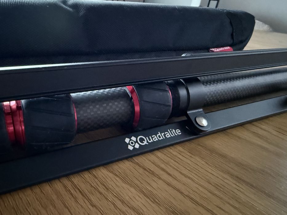 Quadralite Verso 200 CF – ultralekki statyw oświetleniowy, carbon