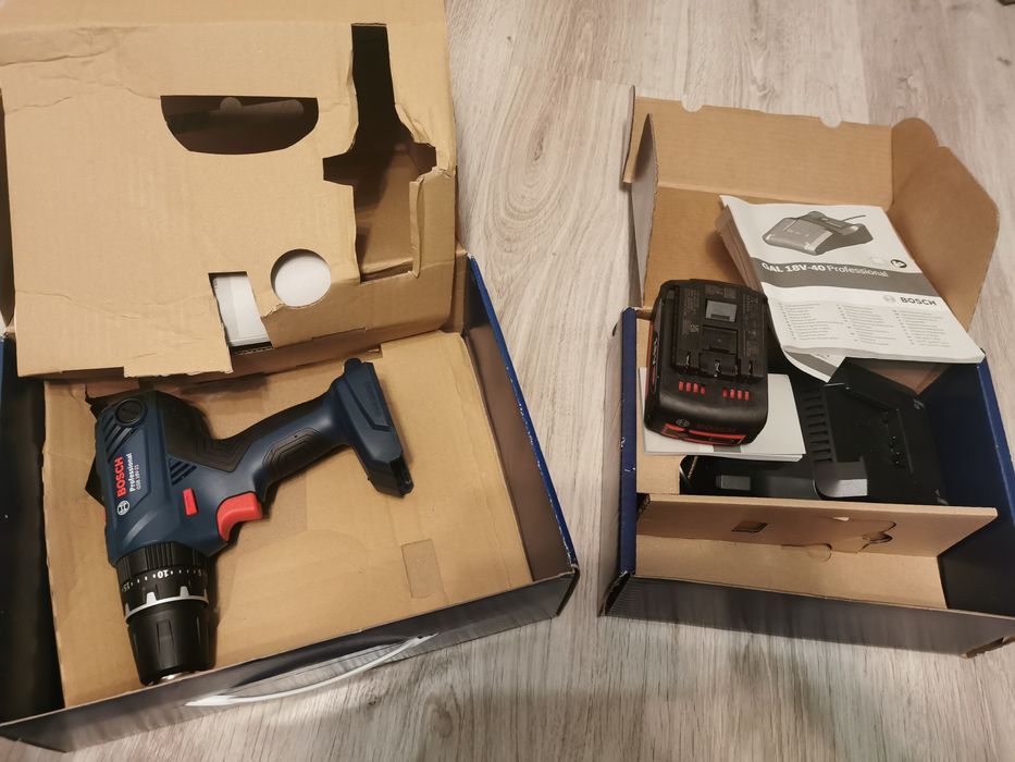 Bosch GSB 18V-21 +akumulator 4ah udar