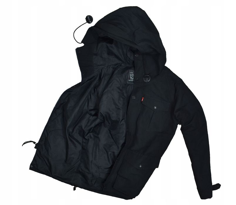 Levis Męska Kurtka Wiatrówka Z Technicznego Materiału Ripstop S