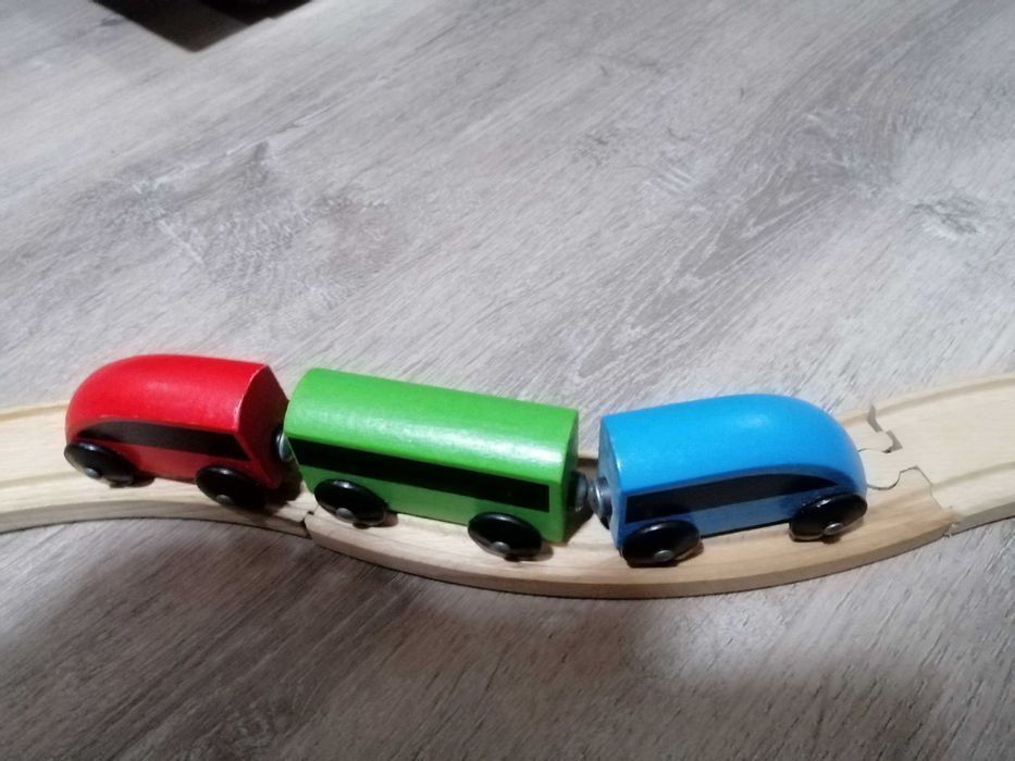 Conjunto linha férrea comboio 20 peças