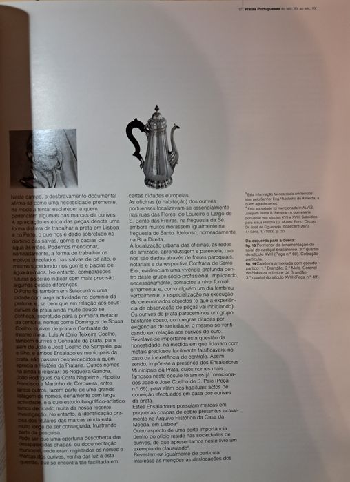 Livro"Pratas Portuguesas em Coleções Particulares"
