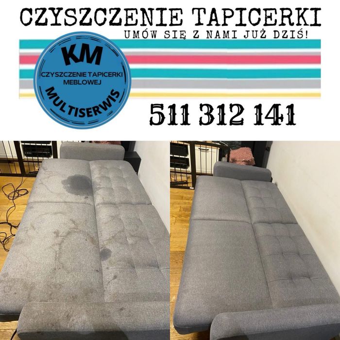 Czyszczenie/ Pranie/ Odświeżanie Tapicerki Meblowej, Kanap, Narozników