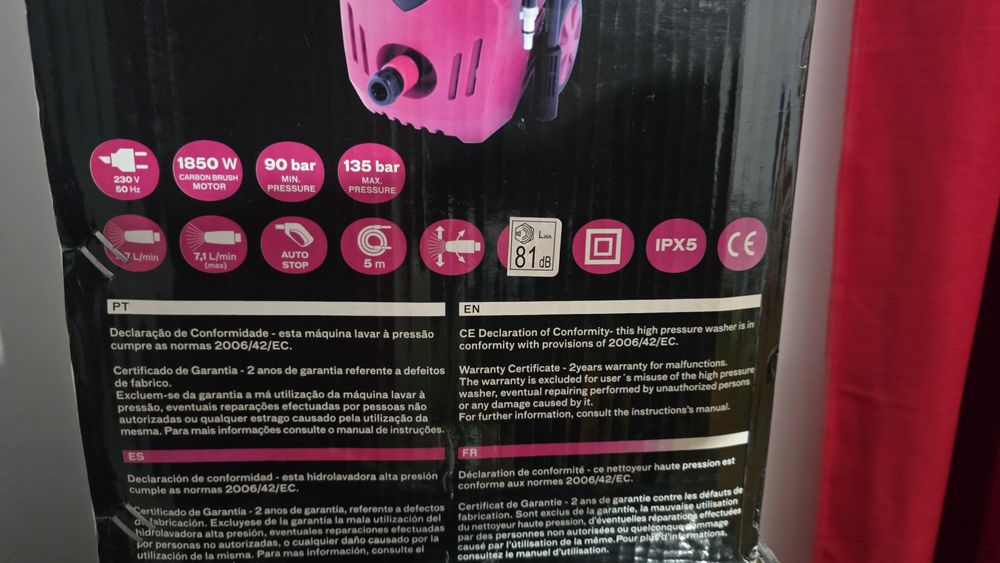Maquina de pressao nova