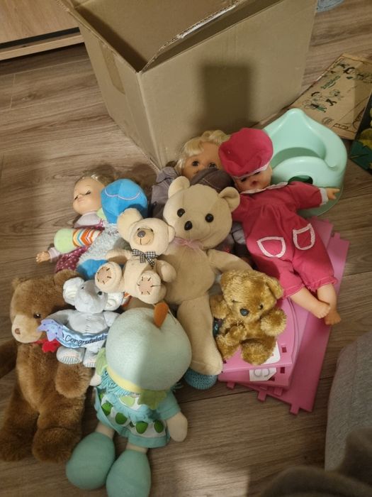 Pluszaki lalki zabawki