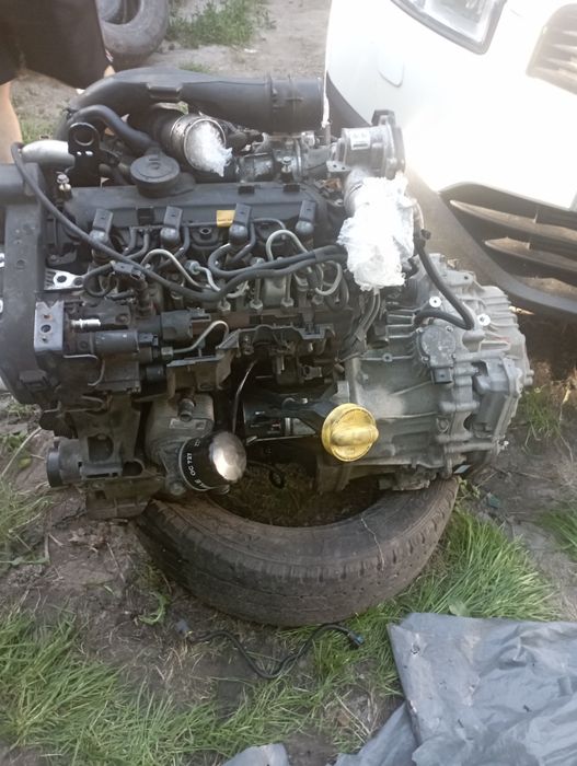 Мотор Рено 1.5 dci k9kN837 коробка DC4 робот