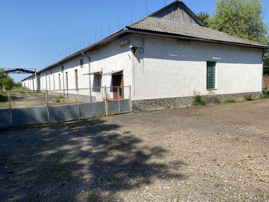 Оренда/продаж будівли швейного цеху 1200м2