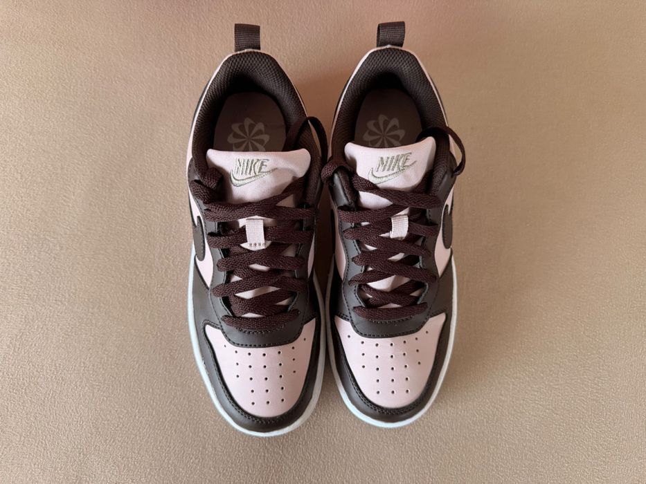 Nike Court Borough - 37,5 -  particle rose/velvet brown (como novas)