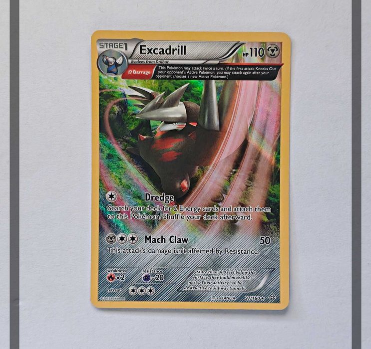 Excadrill Ex 097/160 PRC Pokemon ENG-NM