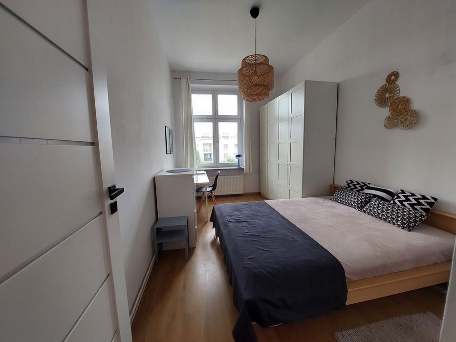 Mieszkanie w centrum- 2 pokoje - ciche i słoneczne, 57,60 m2