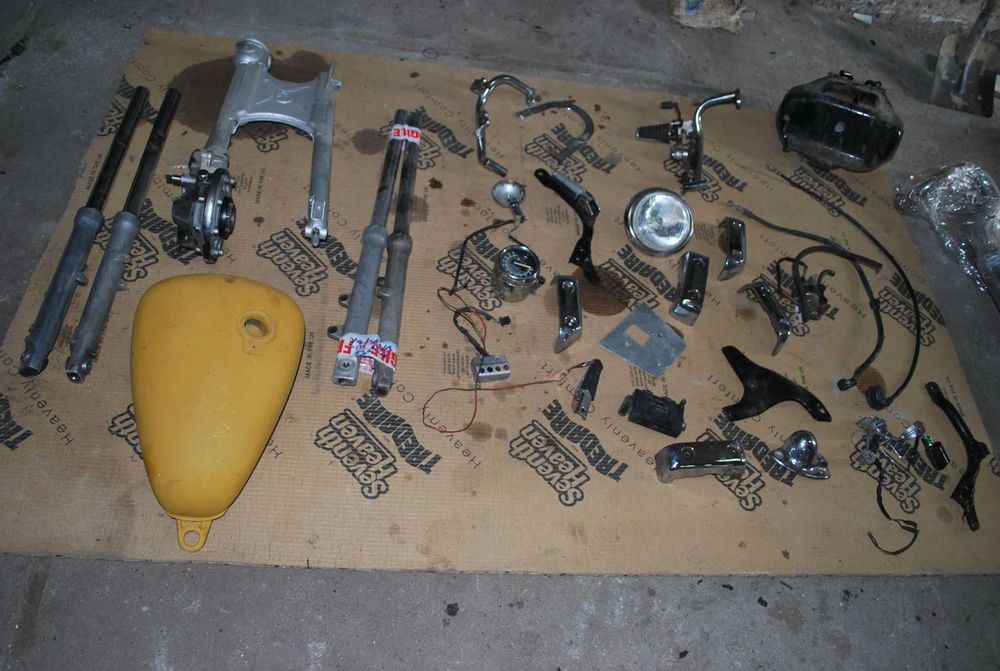 Yamaha virago 535 część owiewki silnik lagi koło