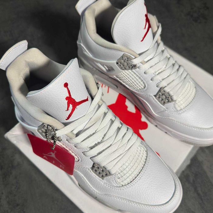 Men Jordan Air Jordan 4 retro "tech white" R.41