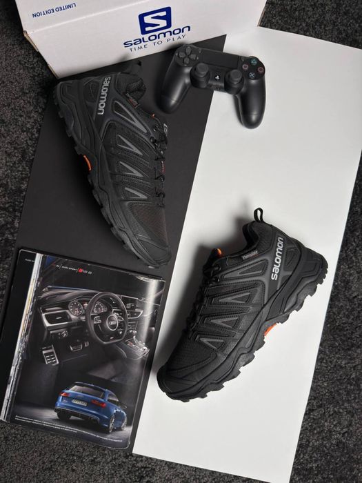 Мужские кроссовки саломон Salomon Speedcross Pro Thinsulate Black White [41-46]