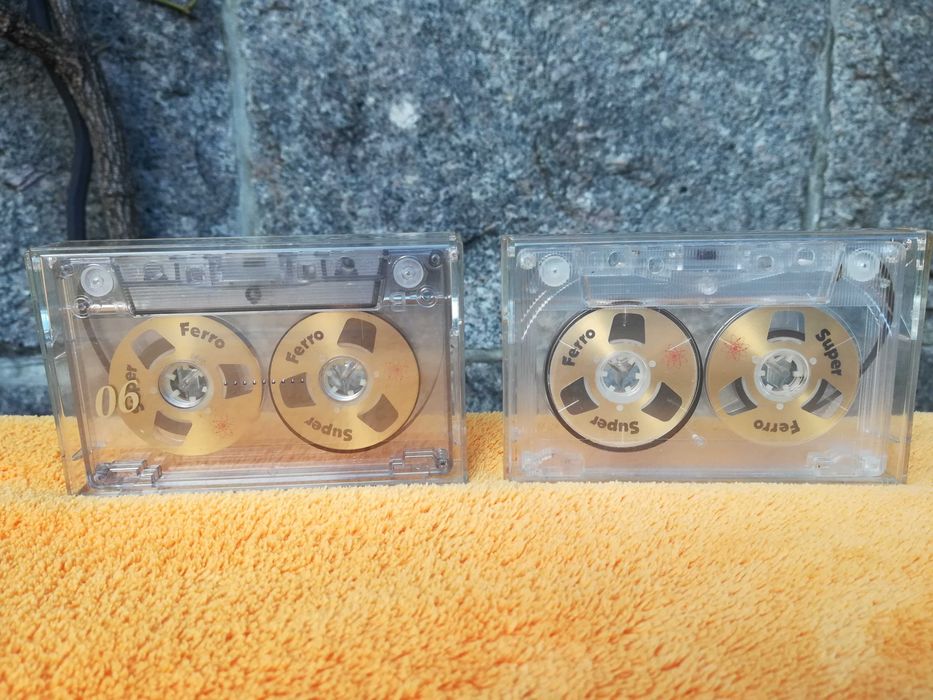 SUPER FERRO Kaseta Magnetofonowa Szpulki PRL