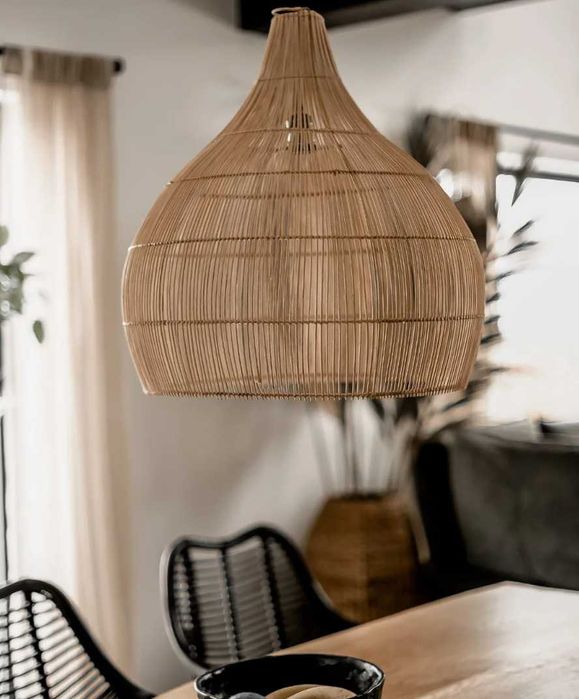 Lampa Bob naturalny - japandi