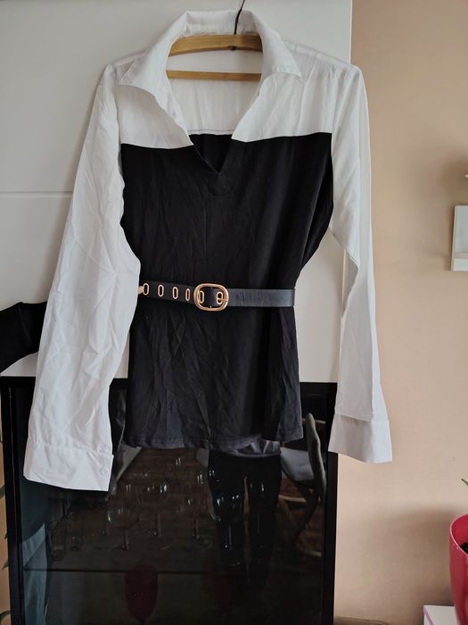 Nowa koszula  damska z  paskiem  S. M. L. XL