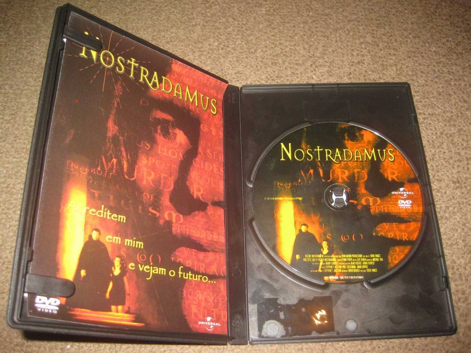 DVD "Nostradamus" com Rob Estes/Raro!