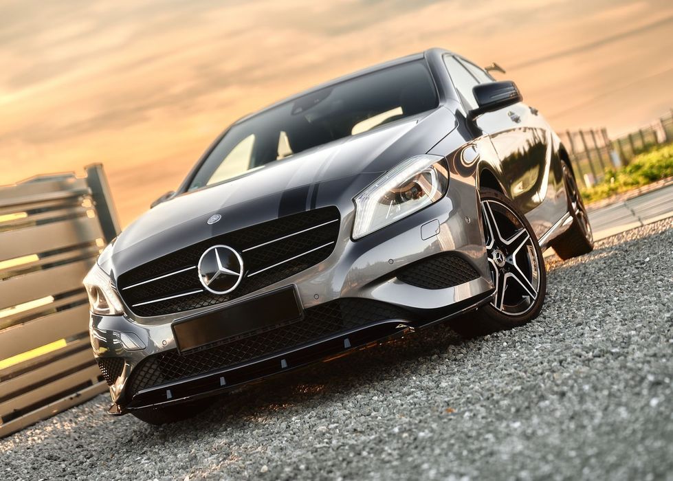 Mercedes-Benz Klasa A A-Klasa W176 A180 AMG Pakiet Panorama • Skóra • Duża Navi • Pamięc Fot