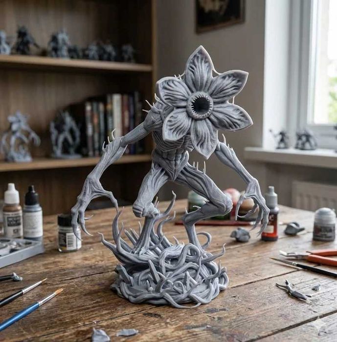 Estatueta do Demogorgon – Monstro de Stranger Things