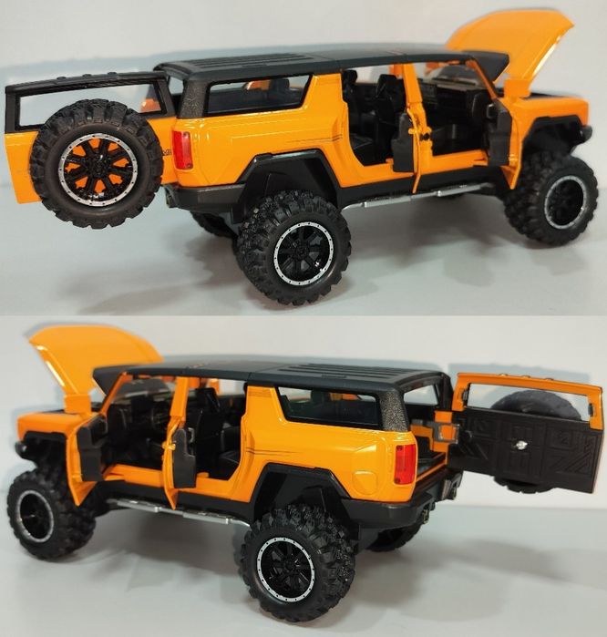 Hummer EV SUV модель 1:24 ТМ Автопром XHD  Металл Звук Свет