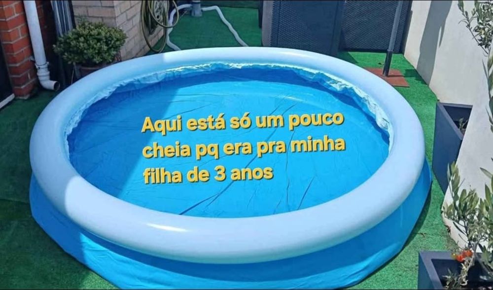 Piscina Insuflável Bestway 305x76cm + Bomba Capacidade: 3800L