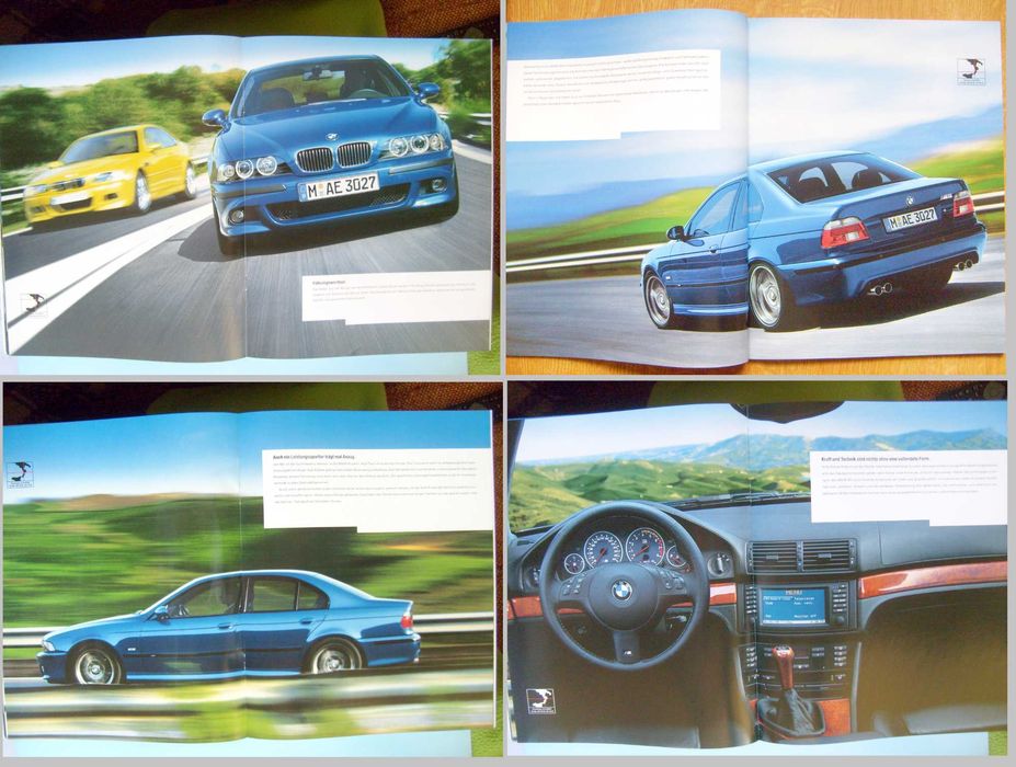 BMW M-Power 2000 prospekt 36 str., stan BDB / M3 E46, M5 E39, MRoadster & MCoupe  *przesyłka GRATIS