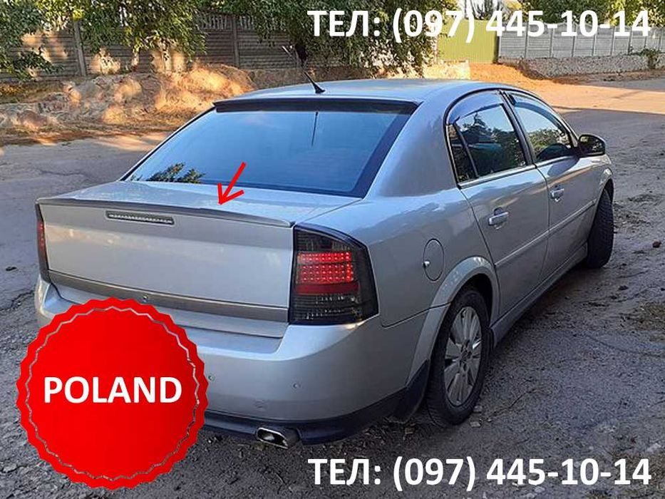 Спойлер, реснички Opel Vectra C, Козырек на стекло Опель Вектра С