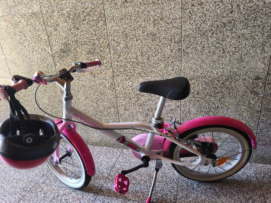 VENDO Bicicleta VELO 16" 500 Doctogirl para crianças dos 4-6 anos.