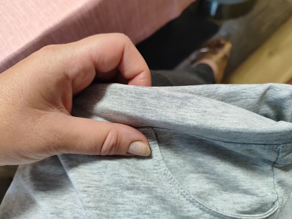Spodnie dresowe damskie jasnoszare 2XL