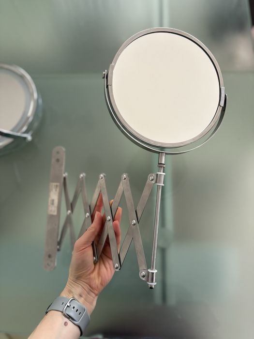 Lusterko ścienne, IKEA FRÄCK, stal nierdzewna