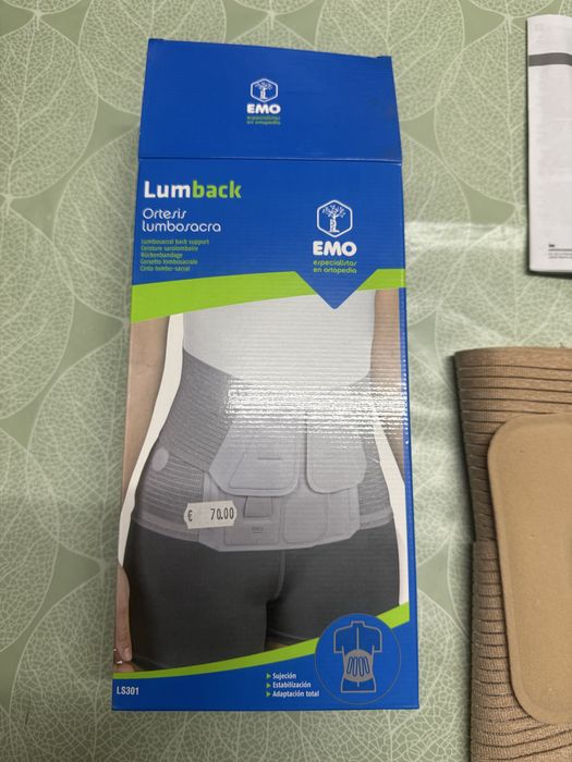 Cinta ortopedica Lumback - lumbosacra