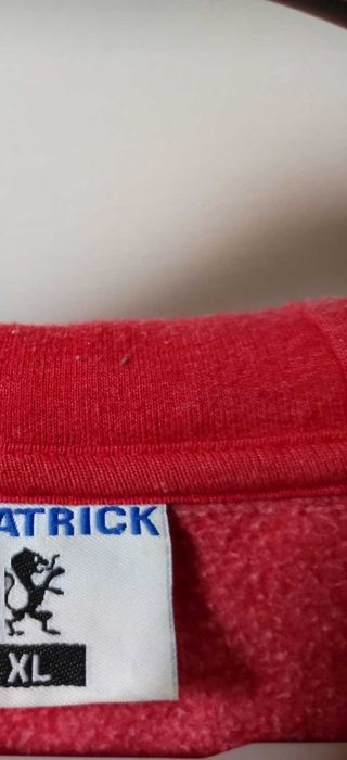 Patrick sportowa bluza zasuwana z kapturem kieszenie ocieplana