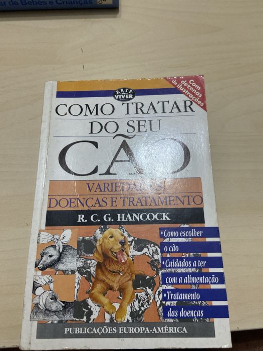 Livro como tratar do seu cão