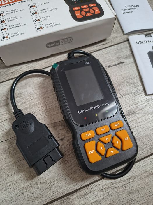 Skaner diagnostyczny samochodowy OBD 2 V 520.