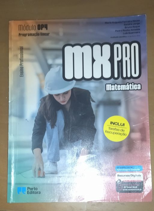 Livros de 10 ano matemática p1, op8, op4