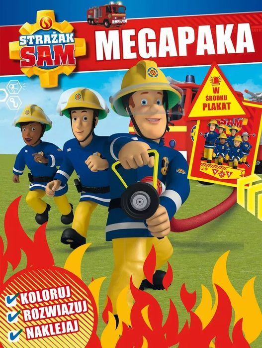Strażak Sam. Megapaka. Olesiejuk Sp. z o.o.. Nowy Produkt