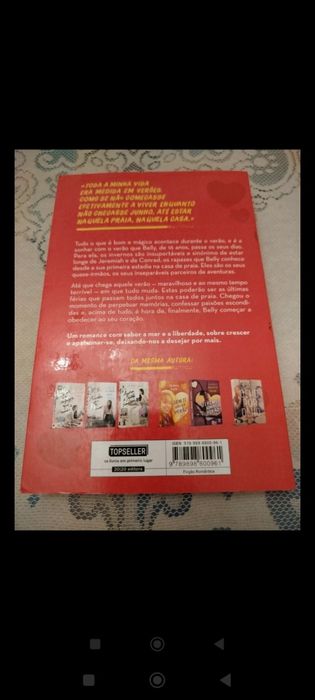 Livro O Verão Em Que Me Apaixonei