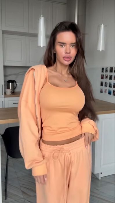 Костюм maribella украинский бренд персиковый