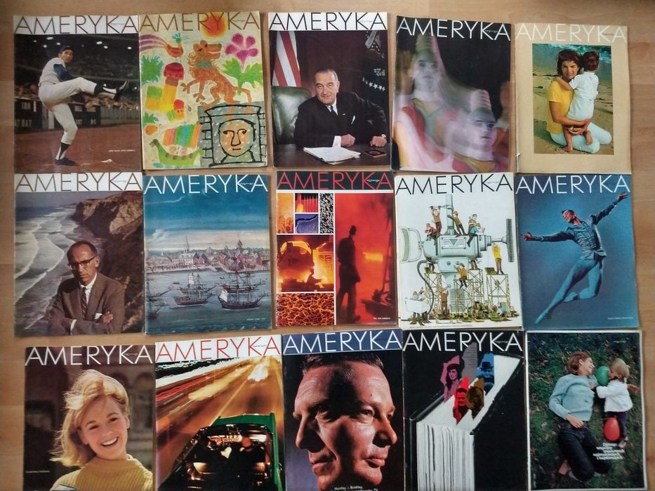 Czasopismo Ameryka różne roczniki