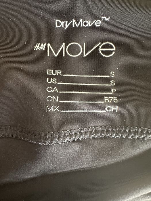 H&M biustonosz sportowy