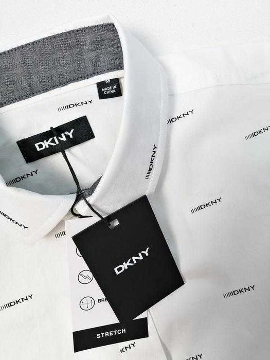 Новая мужская белая рубашка Dkny